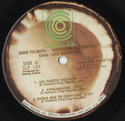 Eddie Palmieri - Unfinished Masterpiece (CLP-120) 1975 US COCO｜中古LP