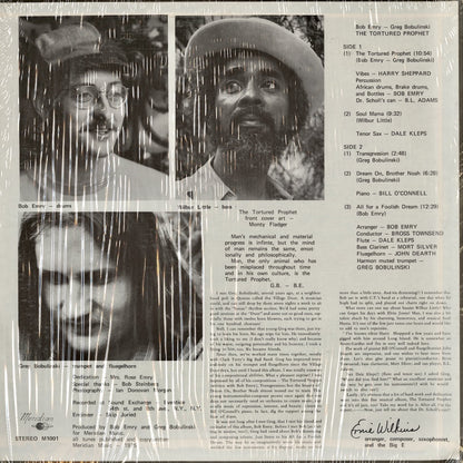 Bob Emry / Greg Bobulinski - The Tortured Prophet (M1001) LP 1975 US Meridian｜中古LP