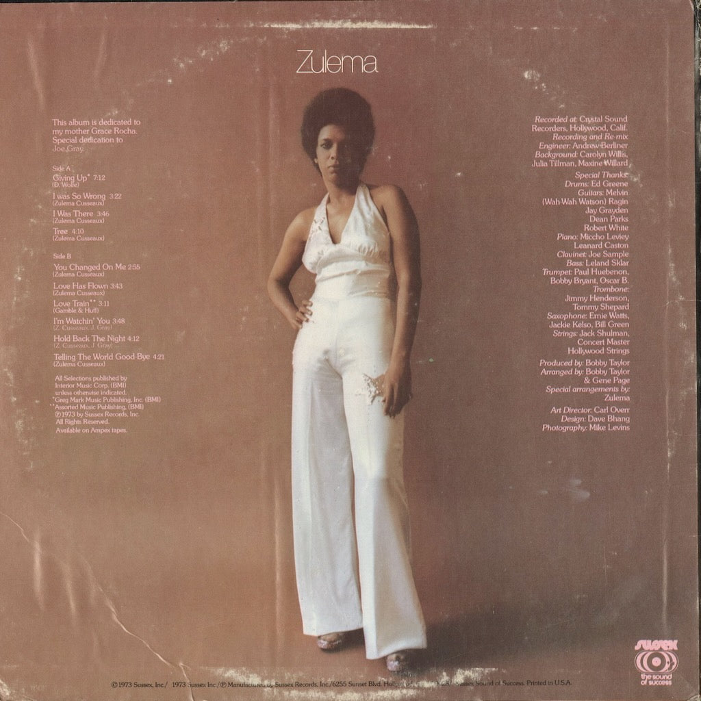 Zulema - Ms. Z. (SRA-8029) 1973 US Sussex｜中古LP