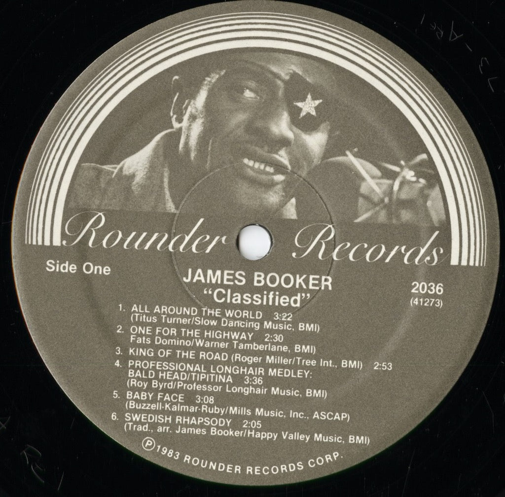 James Booker - Classified (2036) 1983 US Rounder Records｜中古LP