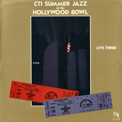 CTI All-Stars - CTI Summer Jazz At The Hollywood Bowl Live Three (CTI 7078) 1977 US CTI｜中古LP