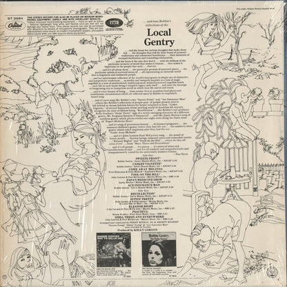 Bobbie Gentry - Local Gentry (ST-2964) LP 1968 US Capitol｜中古LP
