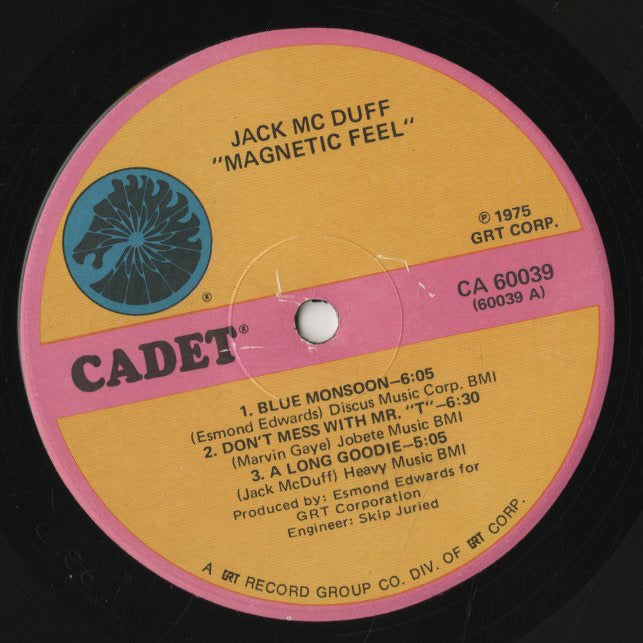 Jack McDuff / ジャック・マクダフ / Magnetic Feel (CA 60039)