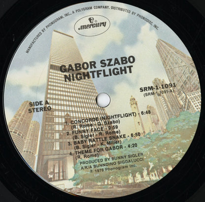 Gabor Szabo / ガボール・ザボ / Nightflight (SRM-1-1091)