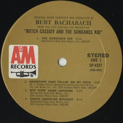 Burt Bacharach / バート・バカラック / Butch Cassidy And The Sundance Kid (SP-4227)