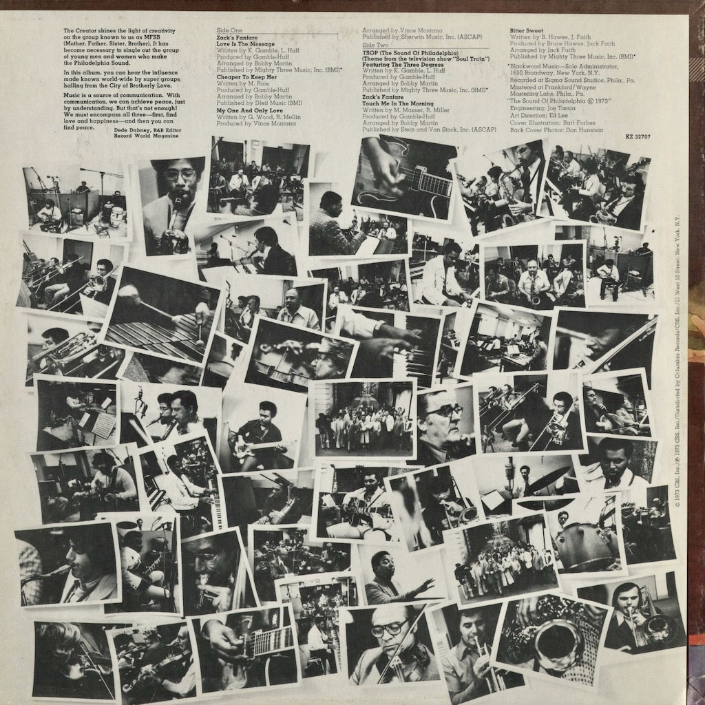 MFSB - Love Is The Message (KZ32707) 1973 US Philly International｜中古LP