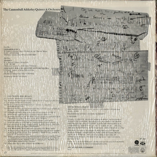 Cannonball Adderley - The Cannonball Adderley Quintet & Orchestra (ST-484) 1970 US Capitol｜中古LP