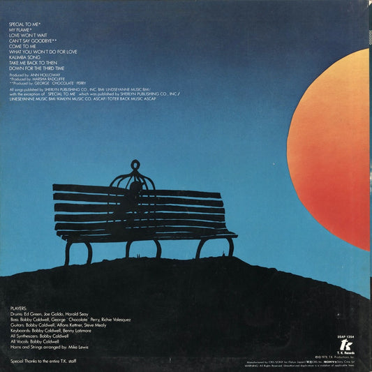 Bobby Caldwell - Bobby Caldwell (25AP 1354) LP 1978 JPN TK Records｜中古LP