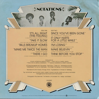 Notations - Notations (GM 5501) 1976 US Gemigo｜中古LP