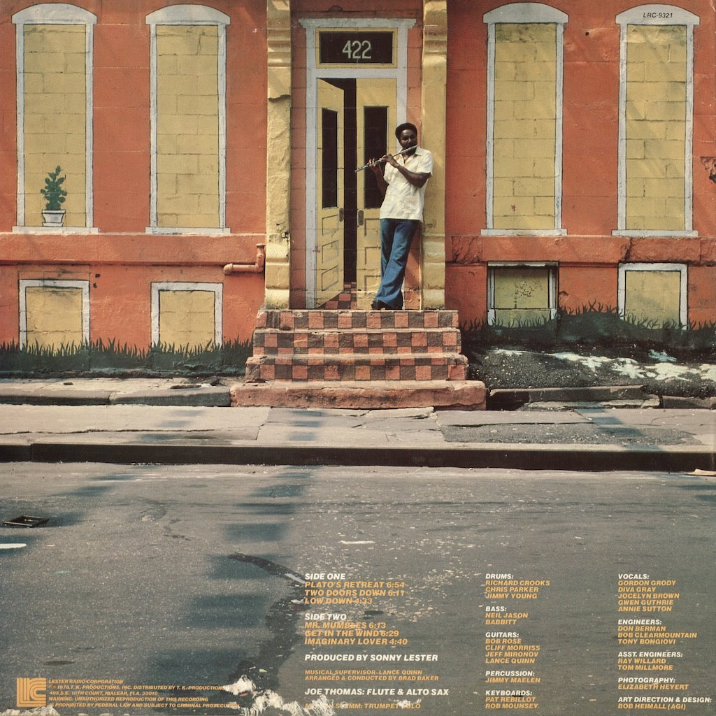 Joe Thomas - Get In The Wind (LRC 9321) 1978 US LRC｜中古LP