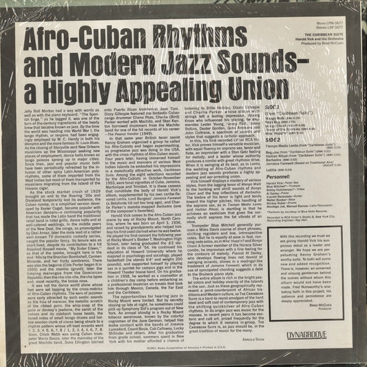 Harold Vick / ハロルド・ヴィック / The Caribbean Suite (LSP 3677)