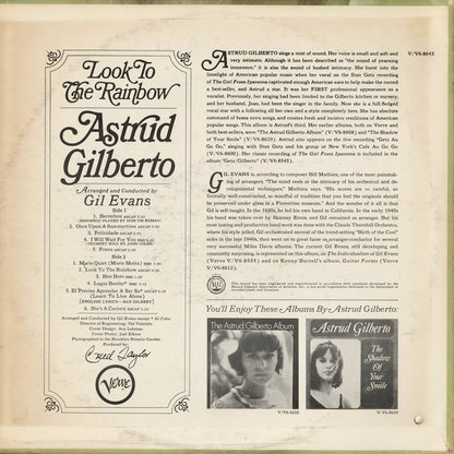 Astrud Gilberto - Look To The Rainbow (V-8643) LP 1966 US Verve｜中古LP