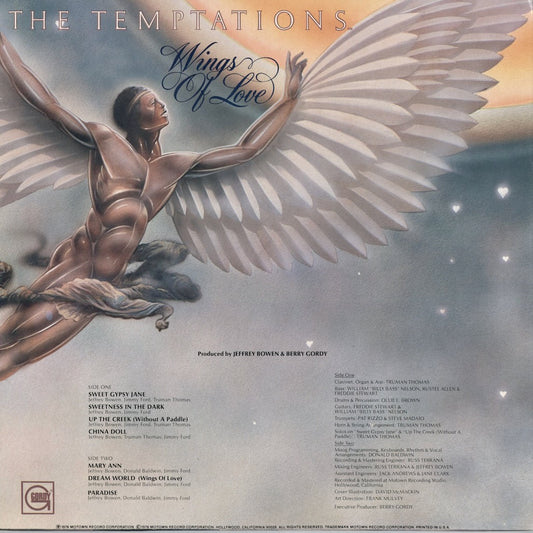 The Temptations - Wings Of love (G6-971S1) 1976 US Gordy｜中古LP