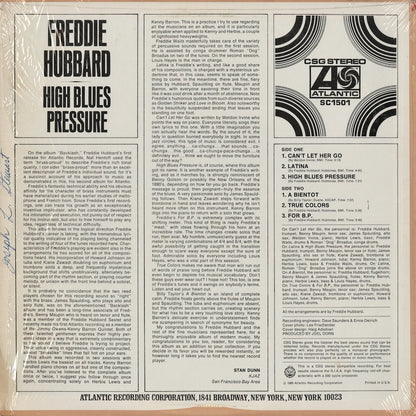 Freddie Hubbard - High Blues Pressure (SC 1501) LP 1968 US Atlantic｜中古LP