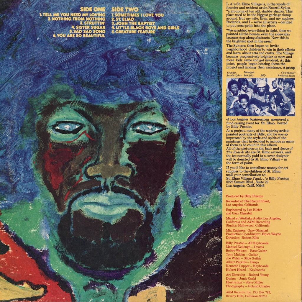 Billy Preston / ビリー・プレストン / The Kids & Me (SP-3645)