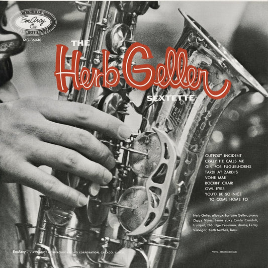 The Herb Geller Sextette - S.T. (SJ-19615) JPN EmArcy｜中古LP