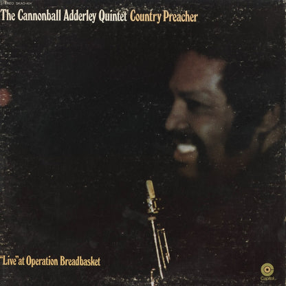 Cannonball Adderley - Country Preacher (SKAO-8-0404) 1970 US Capitol｜中古LP