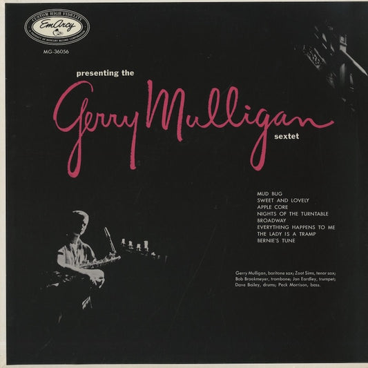 Gerry Mulligan / ジェリー・マリガン / Presenting The Gerry Mulligan Sextet (MG-36056)