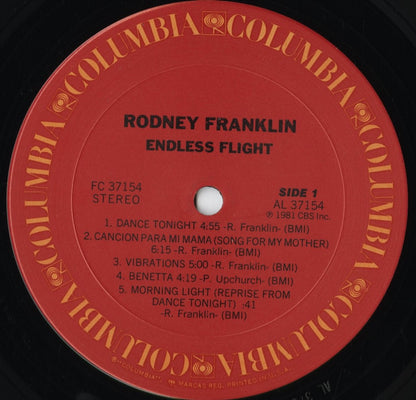 Rodney Franklin - Endless Flight (FC 37154) 1981 US Columbia｜中古LP