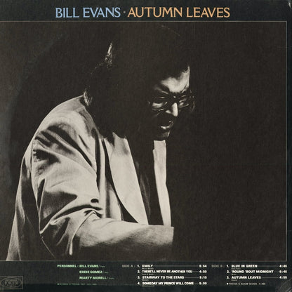 Bill Evans - Autumn Leaves (UPS-2053-KR) 1977 JPN Joker｜中古LP