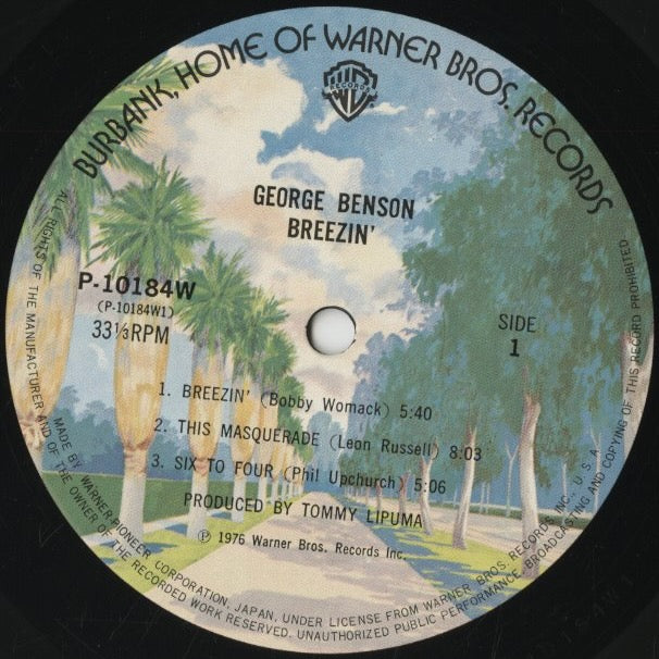 George Benson / ジョージ・ベンソン / Breezin' (P-10184W)