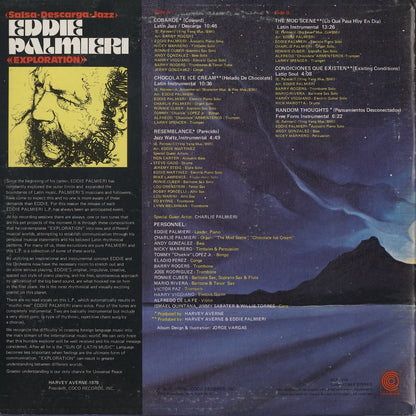 Eddie Palmieri / エディ・パルミエリ / Exploration - Salsa-Jazz-Descarga (CLP 151X)