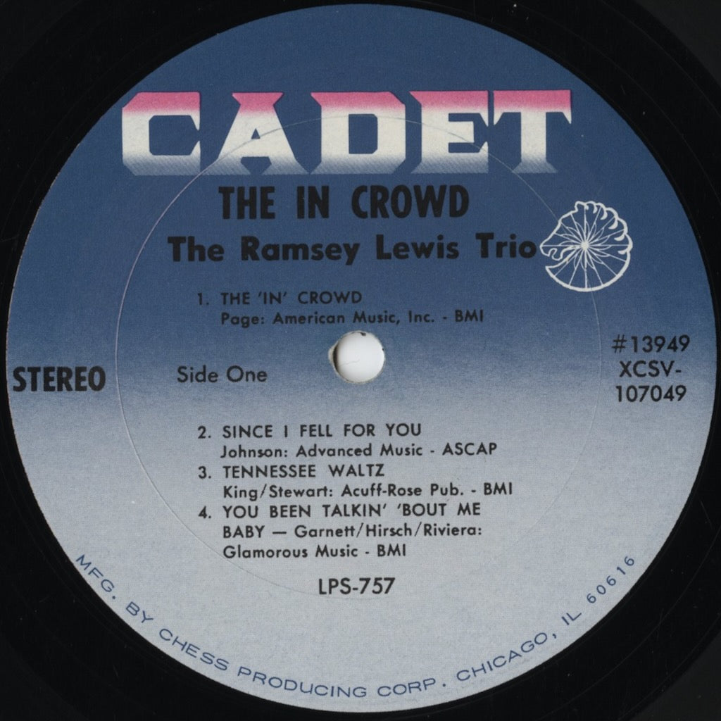 Ramsey Lewis / ラムゼイ・ルイス / The In Crowd (LPS-757) US Cadet 水色Lbl.