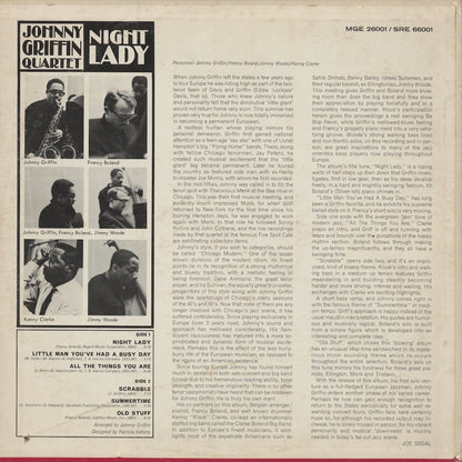 Johnny Griffin / ジョニー・グリフィン / Night Lady (MGE-26001) MONO