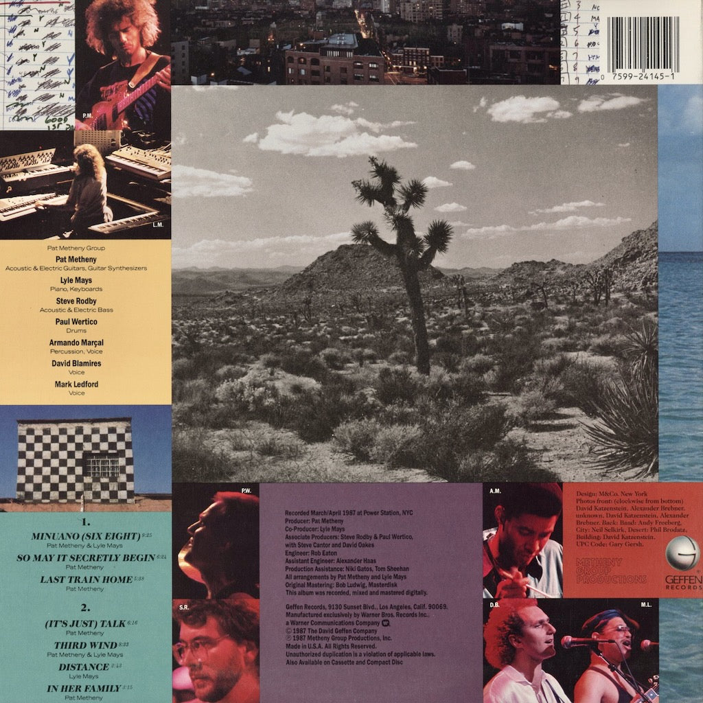 Pat Metheny - Still Life (Talking) (GHS 24145) 1987 US Geffen｜中古LP