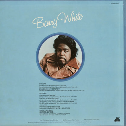 Barry White - I've Got So Much To Give (T 407) 1973 US 20th Century｜中古LP