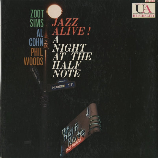Zoot Sims / Al Cohn / Phil Woods / ズート・シムズ　アル・コーン　フィル・ウッズ / Jazz Alive! A Night At The Half Note (UAL 4040)