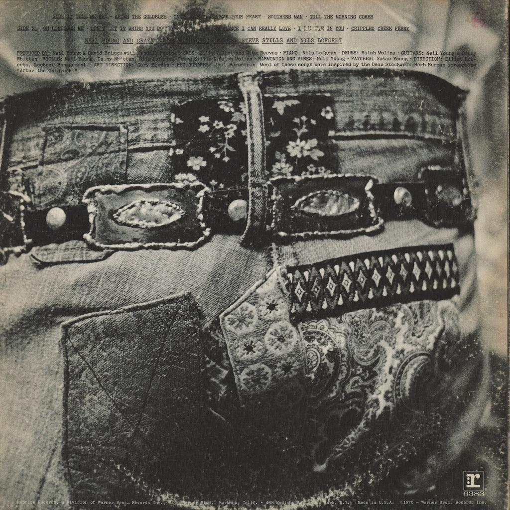 Neil Young / ニール・ヤング / After The Gold Rush (RS 6383)