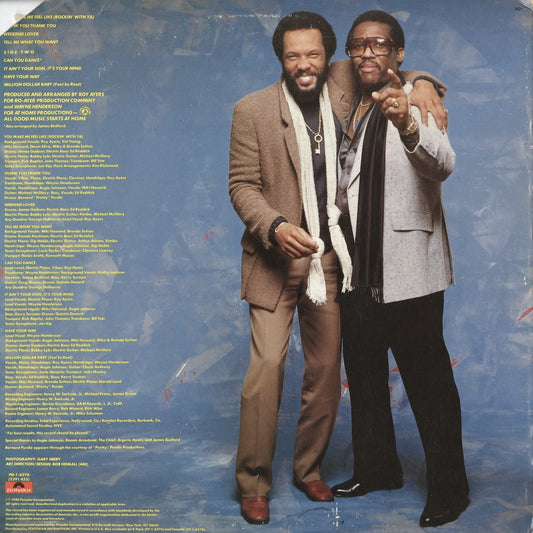 Roy Ayers, Wayne Henderson - Prime Time (PD-1-6276) 1980 US Polydor｜中古LP