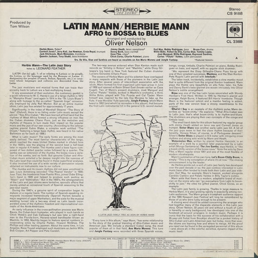 Herbie Mann / ハービー・マン / Latin Mann (CS 9188)
