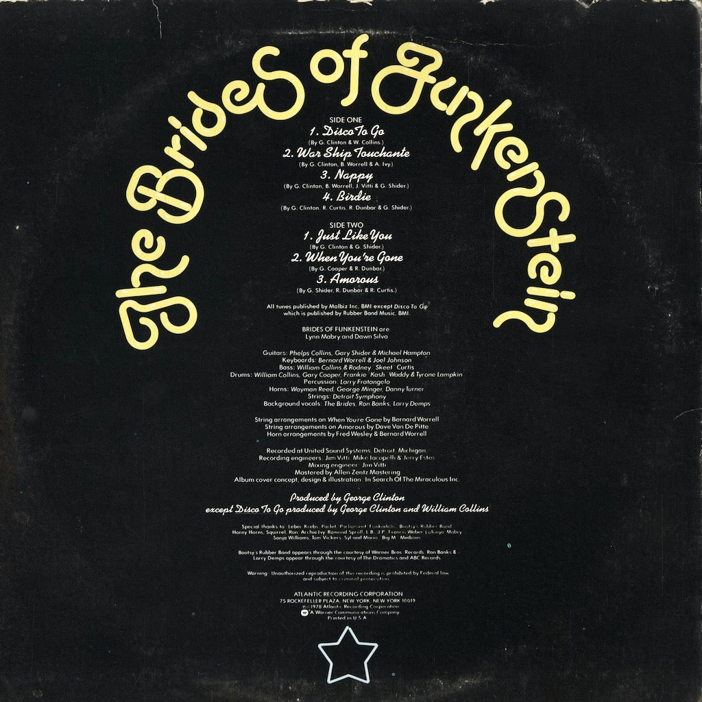 The Brides Of Funkenstein - Funk Or Walk (SD 19201) 1978 US Atlantic｜中古LP