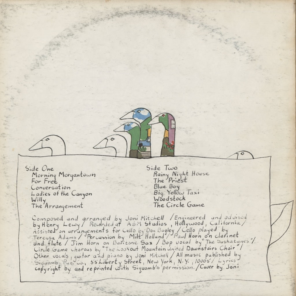 Joni Mitchell / ジョニ・ミッチェル / Ladies Of The Canyon (RS 6376)