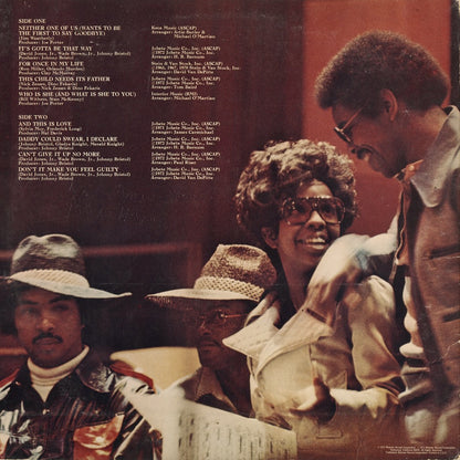 Gladys Knight & The Pips - Neither One Of Us (S-737L) LP 1973 US SOUL｜中古LP