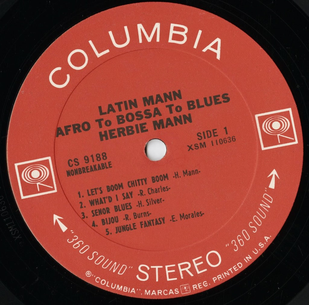 Herbie Mann / ハービー・マン / Latin Mann (CS 9188)