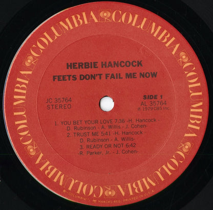 Herbie Hancock - Feets Don't Fail Me Now (JC35764) 1979 US Columbia｜中古LP