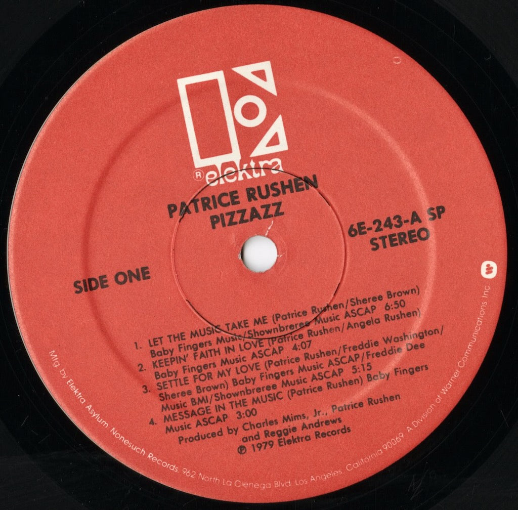 Patrice Rushen / パトリス・ラーシェン / Pizzazz (6E-243)