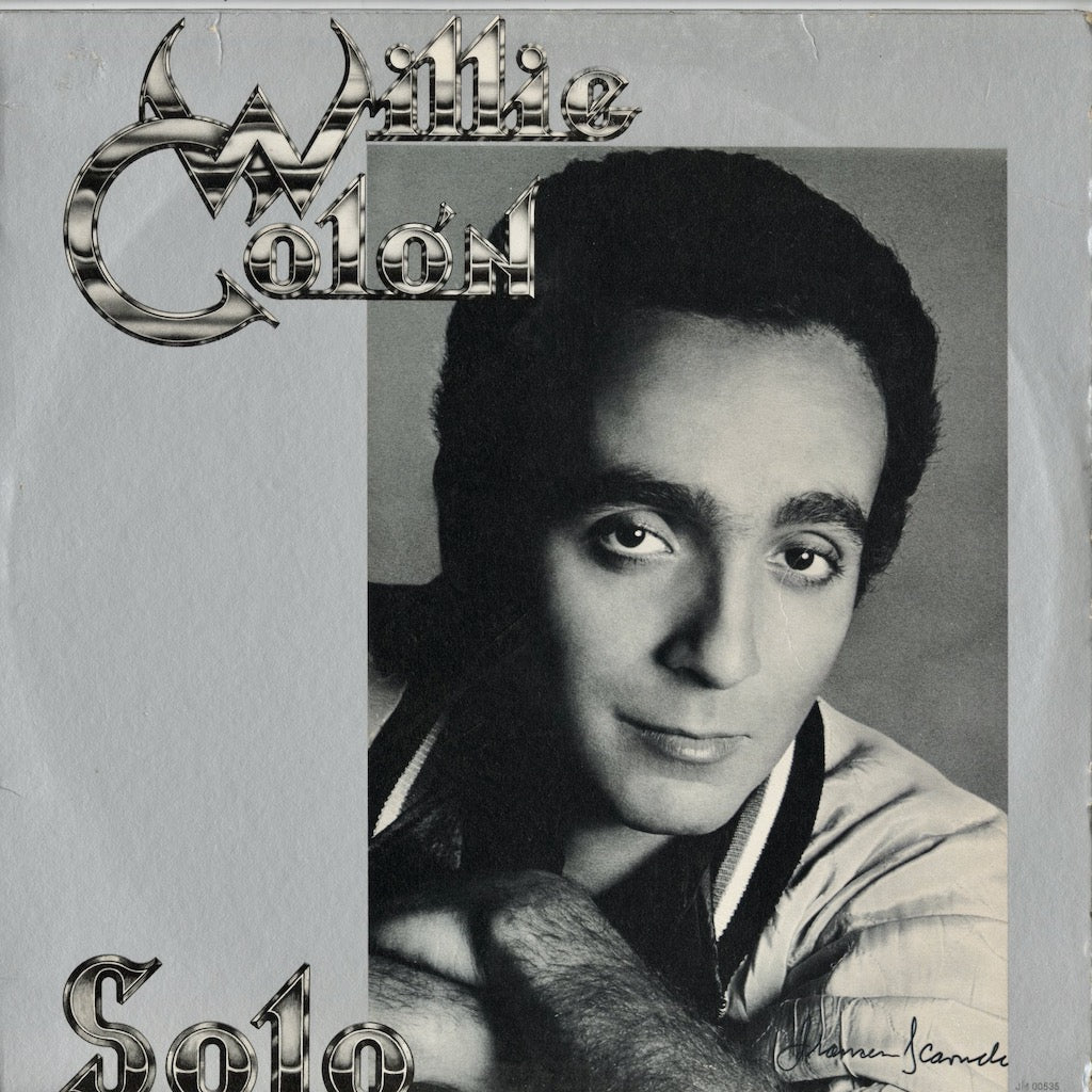 Willie Colón『Solo』1979年US Fania盤LP（JM-00535）ウィリー・コロンのサルサ名作 STERLING刻印あり