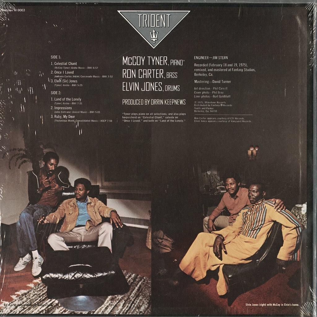 その他 merin Trident Tyner McCoy Mccoy Trident(LP) VTG US盤 MCCOY TYNER/TRIDENT
