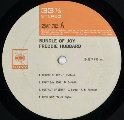 Freddie Hubbard – Bundle Of Joy (25AP 782) 1977 JPN CBS Sony | 中古LP