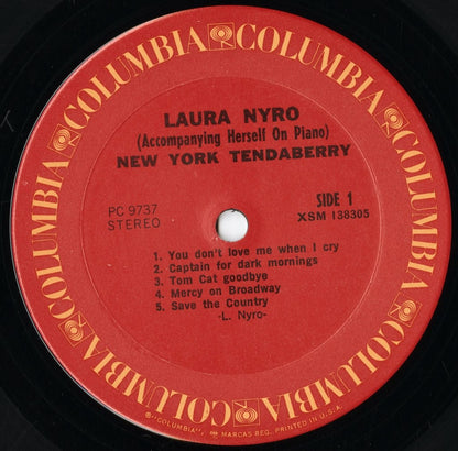 Laura Nyro / ローラ・ニーロ / New York Tendaberry (PC 9737)