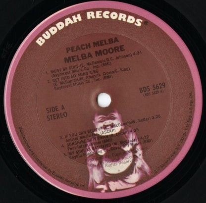 Melba Moore - Peach Melba (BDS 5629) LP 1975 US Tamla｜中古LP