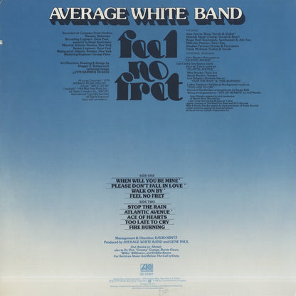 Average White Band / アヴェレージ・ホワイト・バンド / Feel No Fret (SD 19027)