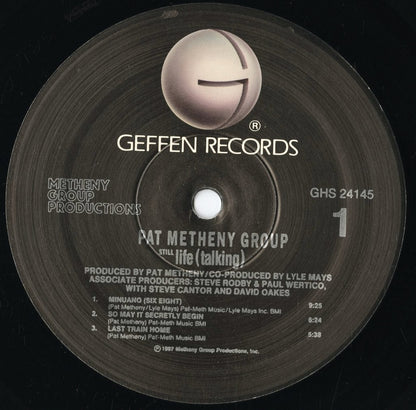 Pat Metheny - Still Life (Talking) (GHS 24145) 1987 US Geffen｜中古LP