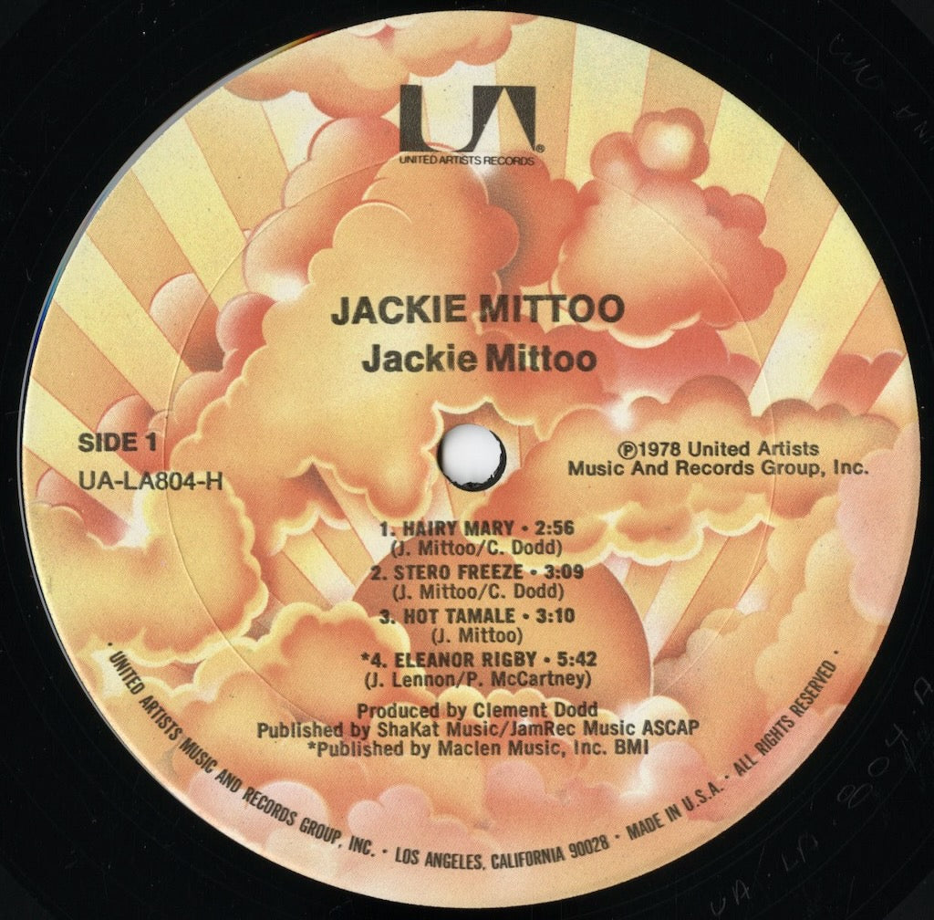 UA-LA804-H Jackie Mittoo 中古レコード 通販 – VOXMUSIC WEBSHOP
