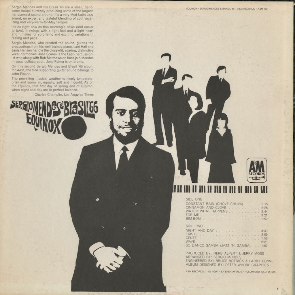 Sergio Mendes / セルジオ・メンデス / Equinox (SP 4122)
