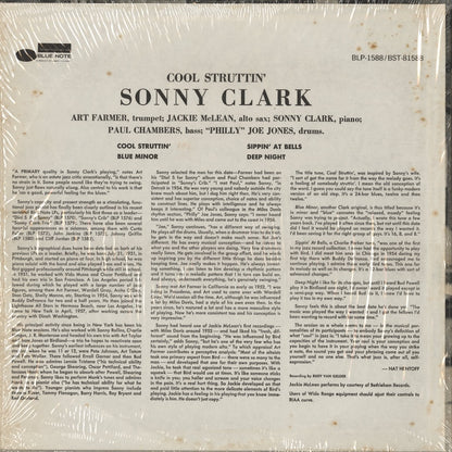Sonny Clark / ソニー・クラーク / Cool Struttin' (BST-81588) UA青音符Lbl.